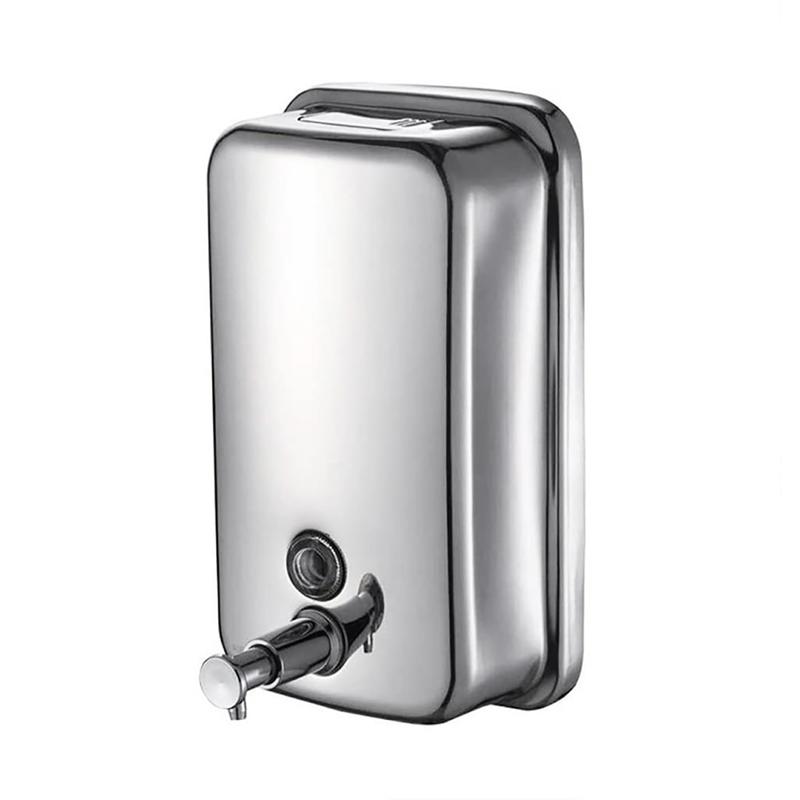 500ml stainless steel wall soap dispenser hand soap dispenser Sovap Push soap dispenser kitchen bathroom cleaning tools Home Hotels | portable soap pa