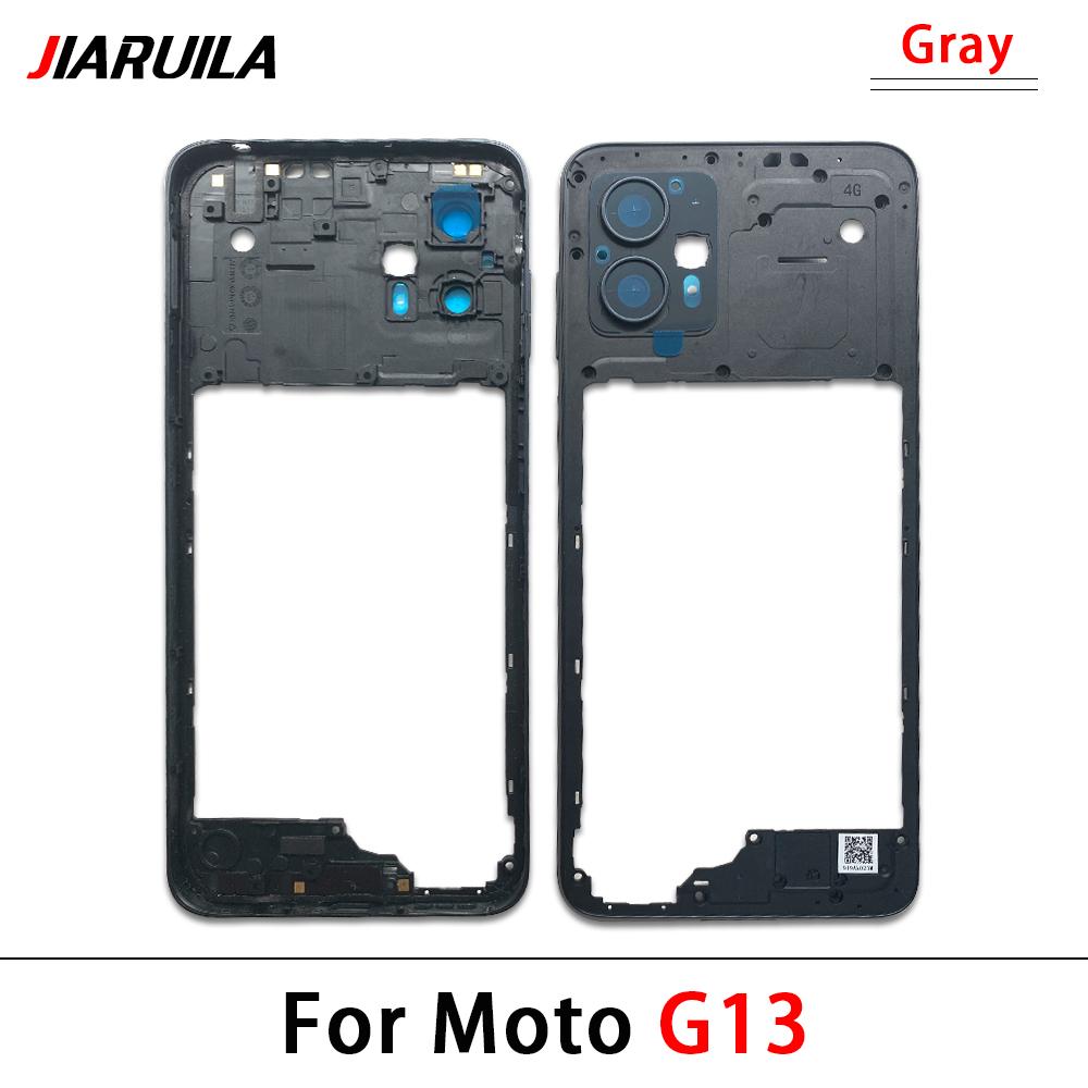 НОВЫЙ Средний корпус для Motorola Moto G13 G31 G41 G42 G84 G23 G6 Средняя рамка Окантовка Средняя пластина С объективом камеры Запасные части