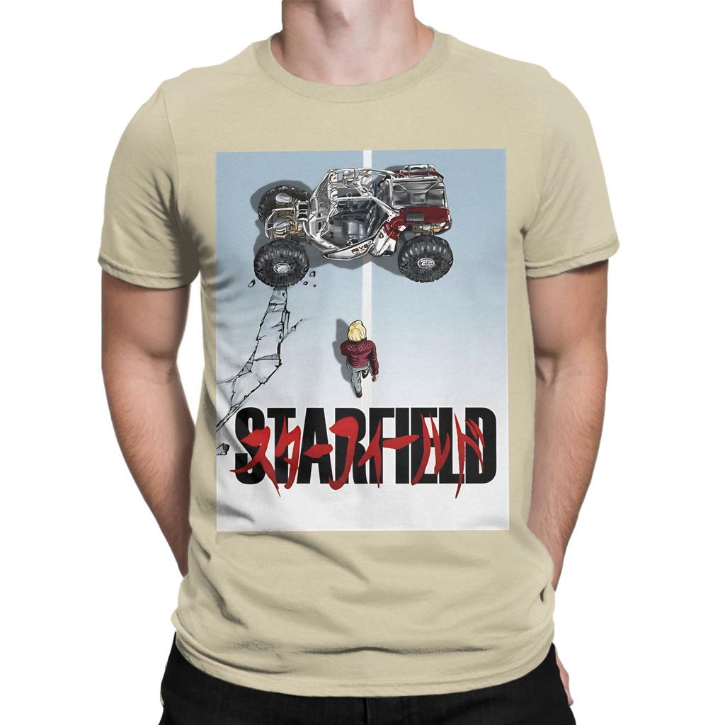 Starfield Akira Graphic 100 Cotton Tshirt Sstarfield Tees Tops For Unisex