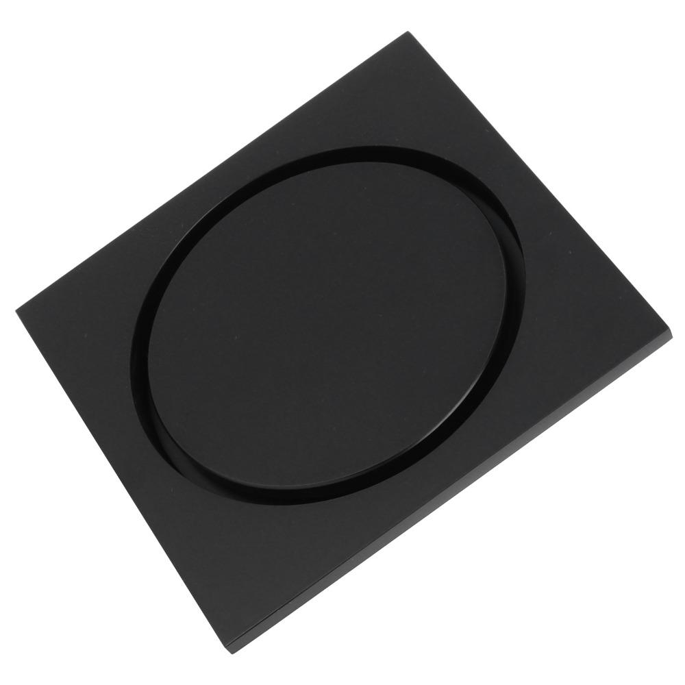 Black Shower Drain Kit Brass Floor Drain Retro Style Floor Drain Strainer Balcony