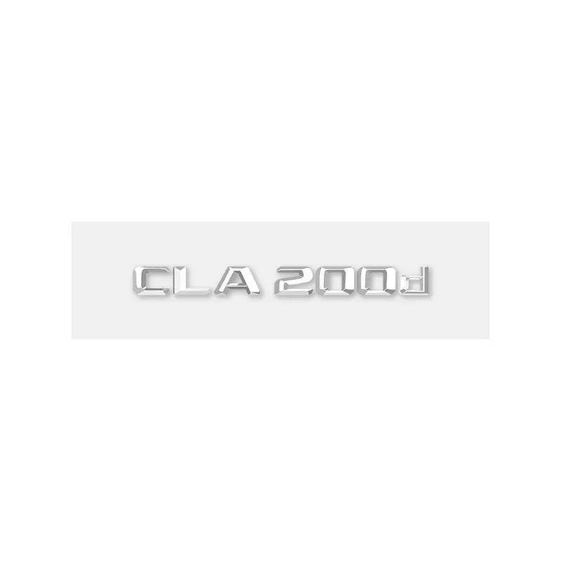 BKS2 CLA45 CLA200 CLA250 CLA200d letter logo car sticker for mercedes benz CLA class refit rear boot logo trunk displacement label