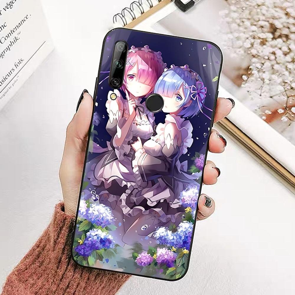 Чехол для телефона Japan Anime Re Z-zeroES для Huawei Honor 10 Lite 9 20 7A 9X 30 50 60 70 Pro Plus Мягкий силиконовый чехол