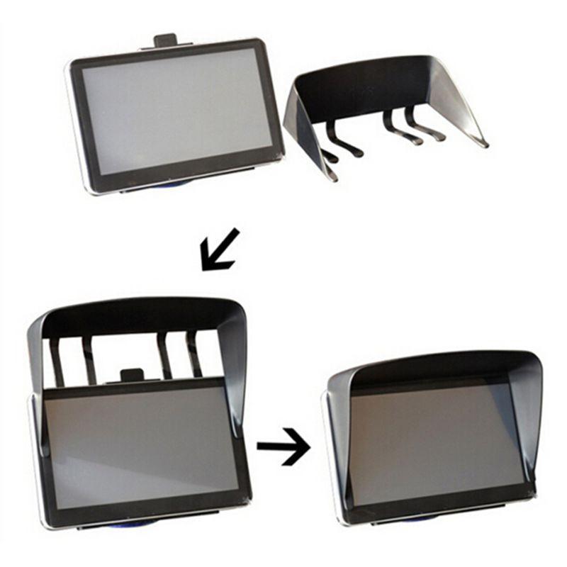 1PC 7" Car GPS Sun Shade Sunshade Visor Anti Shield Cover Blind For Garmin Nuvi TomTom Sat Nav Anti Glare