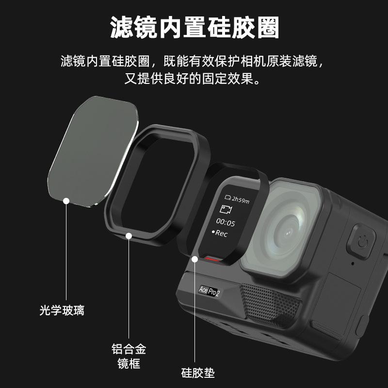 Для Insta360 Ace Pro2 Фильтры УФ-защита CPL Поляризаторы Спортивная камера ND Dim Аксессуары