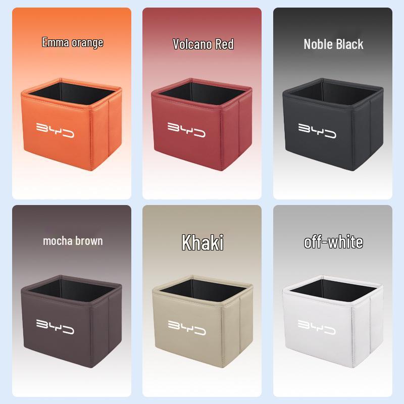 Folding Storage & Trash Organizer for BYD Seagull, Song Plus/Pro, Han, Dolphin, and Qin Cars