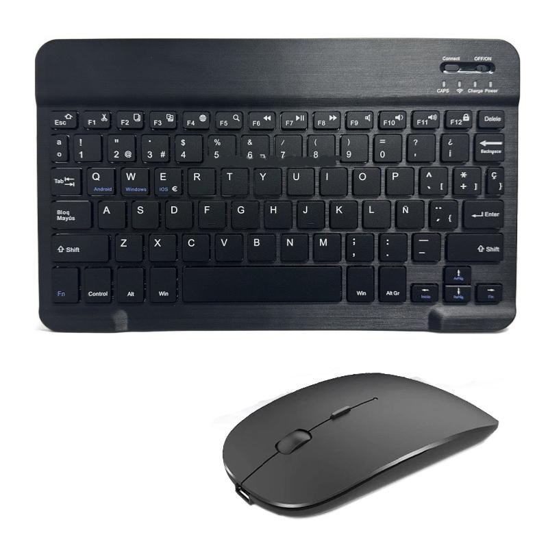 Spanish French Bluetooth Wireless Keyboard Azerty Russian Korean For iPad Mac PC Tablet ll Phone Laptop And Mouse Mini With N