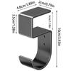 Desk Side Hanging Hook, No Drill Bag And Water Bottle Holder School And Home, Utility Hooks