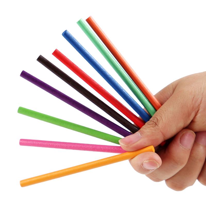 Montessori Color Matching Toy Wooden Fish Stick for Toddlers Color Sort Fine Training Game Puzzle Toy Early Education  Develop