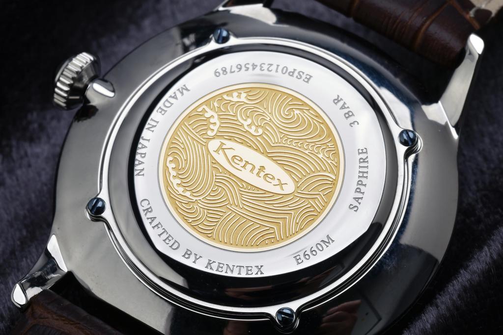 Механические автоматические часы ESPY Dress Open Heart Brown [KENTEX] E660M-04 Мужские