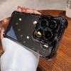 Чехол для Xiaomi 15T Pro Mi 15 T 5G Защита камеры Электроокрашенный Прозрачный Мягкий ТПУ Силиконовый Чехол Ударопрочный Бампер