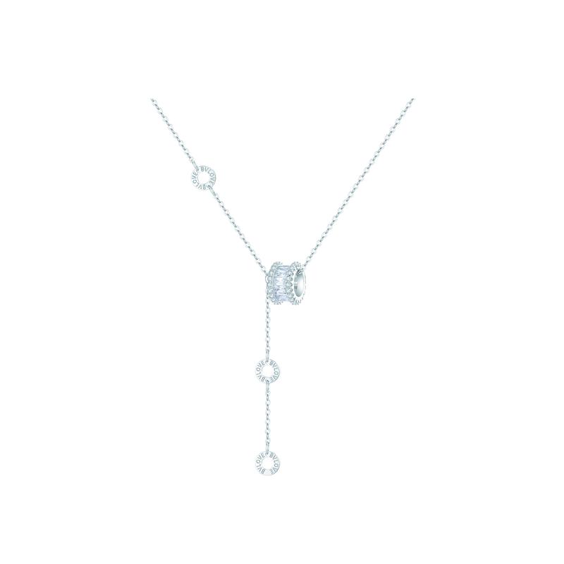 Barbie necklace "Eternal Vow" Series Sparkling, Elegant, Fashionable, Versatile, High-End Noble, Exquisite Small Waist Clavicle Chain, 925 BIE0512009