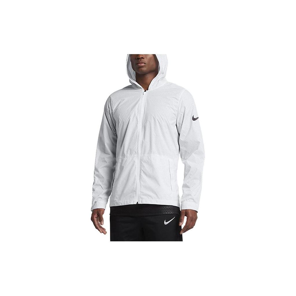 Nike Куртки Мужские Белые С капюшоном Тонкие Другое 848532-100