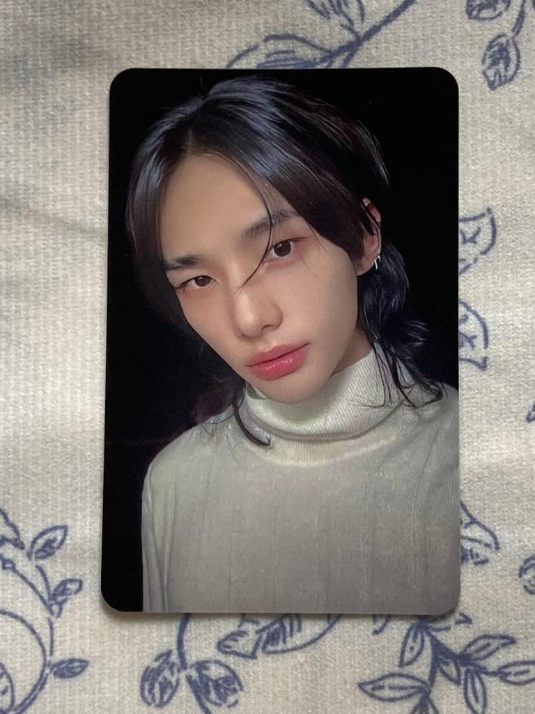 [Б/У] StrayKids HOP JYP JAPAN Бонусный Трейд-карточка Хёнджина