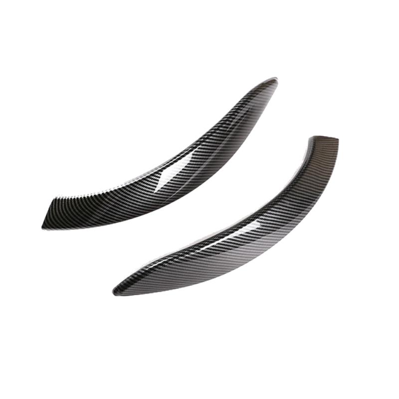 For BMW 1 2 3 4 Series F20 F22 F30 F34 F36 F32 F33 13-19 Carbon fiber Car Inner Door Armrest Handle Cover Trim Car Accessories BGF6