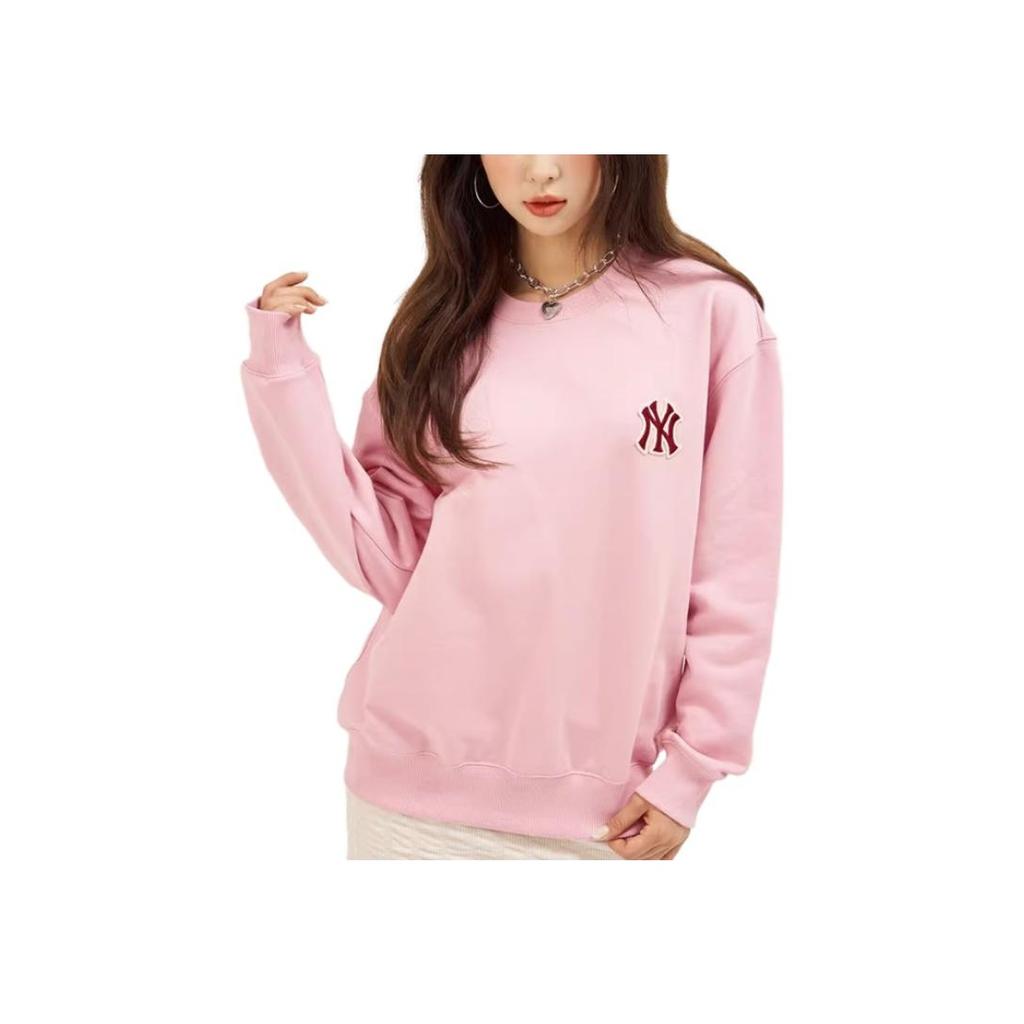 New MLB Sweatshirts Unisex Light Pink 3AMTM0234-50PKL