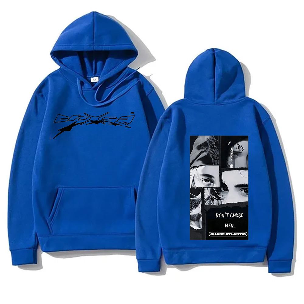 Модная толстовка унисекс с капюшоном Chase Atlantic Don't Chxse, пуловеры для осени, классические повседневные музыкальные толстовки, новый дизайнерский тренд