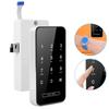 Electronic Password Card Lock RFID Smart Keyless Touch Screen for File Shoe Cabinet LockerSilver