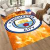 Квадратные ковры Manchester City Fc — отличный выбор для гостиных, спален, домашнего декора и в качестве подарков.