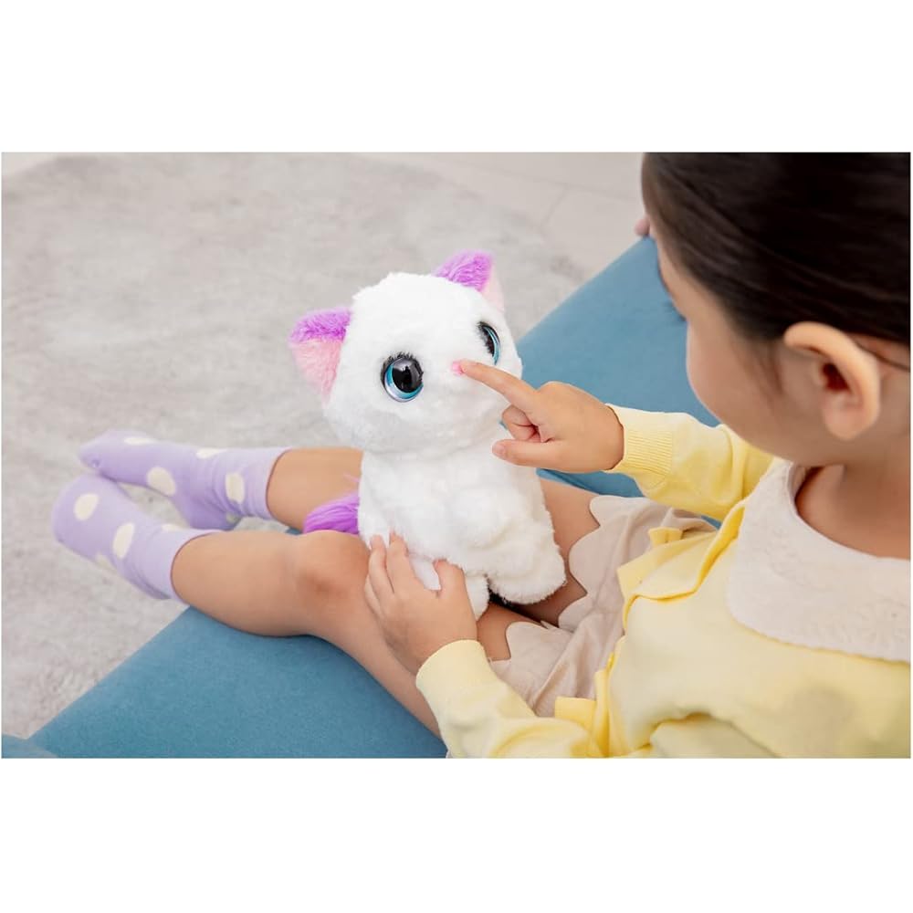 Takara Tomy Cute Cuddly Kitten Plush Toy Soft and Adorable Stuffed Animal