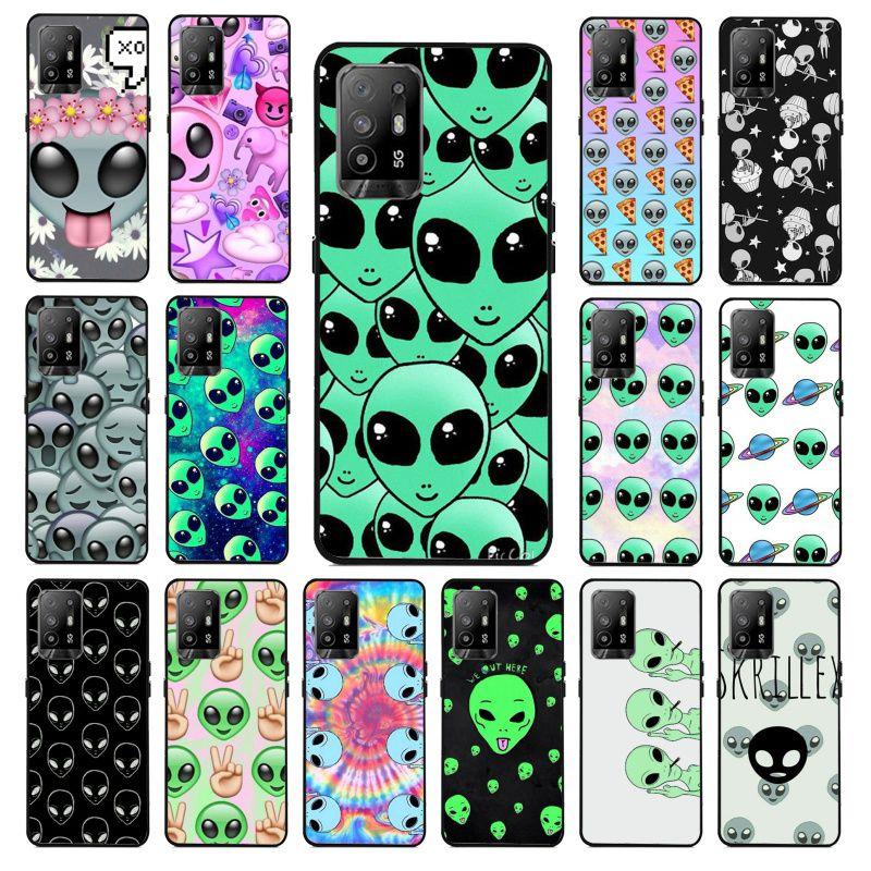 Alien Believe UFO ET Phone Cover For OPPO A74 A94 5G A3S A5 A5S A9 A12 A15 A15S A52 A53 A53S A72 A73 2020 A91 5G Cases Coque