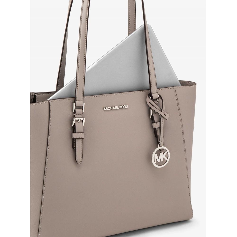 Michael Kors [japan Limited] Сумка Charlotte 3 в 1, большая, 35r3scft3t35, жемчужно-серая