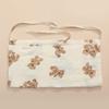 Foldable Baby Crib Hanging Bag Pure Cotton Stroller Diaper Organizer Children's Storage Bag  Travel