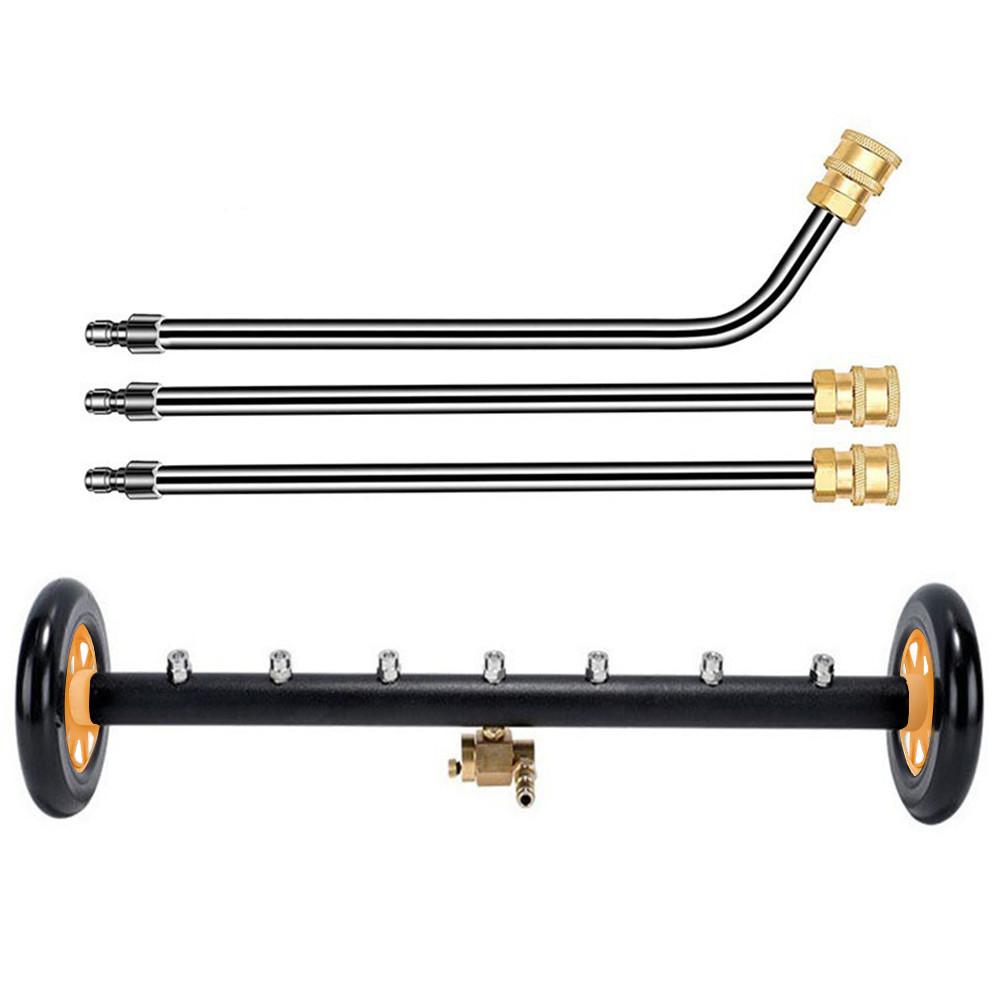 4000 PSI Car Chassis High Pressure Washer Floor Wash Water Broom 22 Inch Dual Function Undercarriage Surface Cleaner