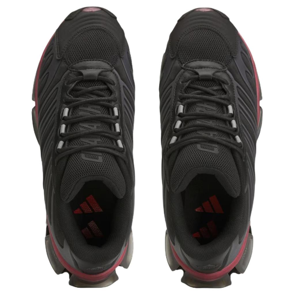 Willy Chavarria x adidas Megaride AG Black Red Unisex Sneakers Core-Black KJ2041