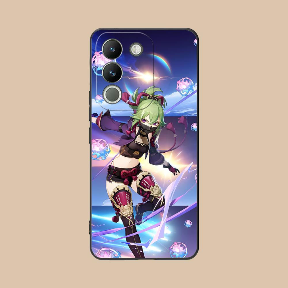 Игровой чехол для мобильного телефона GI Kuki Shinobu для VIVO Y77 76 75 74 73 72 58 56 55 51 50 38 36 Y19 Y18 Y03 Y01 5G с принтом
