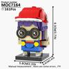 MOOXI Dragon Anime Brickheadzed Figure Scene Adult Building Blocks Set MOC Brick Model Kit DIY Diorama Toy For Kid Boy Girl Gift