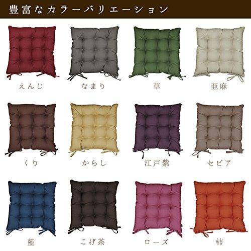 Подушка для сиденья стула fabrizm Made in Japan со шнурком Tsumugi Rose 1079zpk