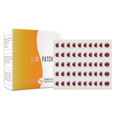 50 шт. Патч для живота Слим Безопасный Здоровый Живот Магнитная Кнопка Паста для Сна Похудения