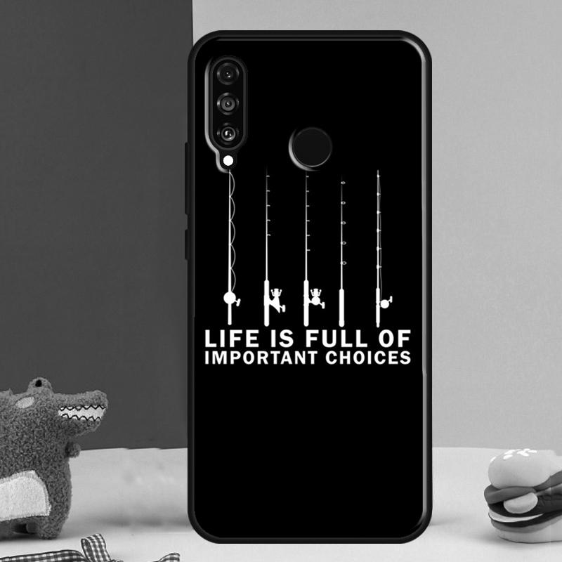 Рыболовный инструмент для удочки для Huawei Nova 12s 12i 11i 8i 9 10 SE Y91 Y90 Y60 Y70 Y72 Y61 P20 P40 P30 Lite P60 Pro Чехол