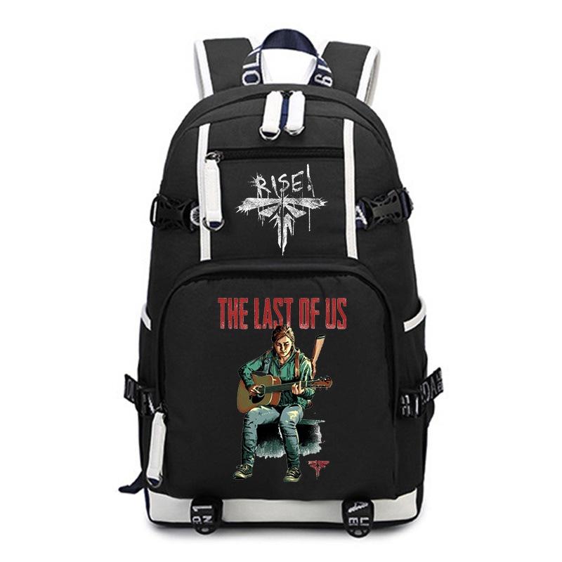 The Last of Us Personalized Printed Teen Leisure Travel Backpack Large Capacity Student School Bag