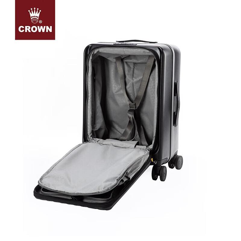CROWN 20-дюймовый ручной чемодан с алюминиевой рамой