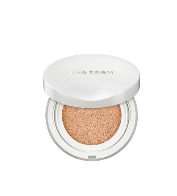 THESAEM Тонирующий кушон для совершенства кожи с глутатионом, 5 оттенков (Один продукт + Запасной блок/Специальное предложение)