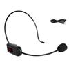 Hands Free Wireless FM Condenser Microphone Headset Megaphone Radio Mic for Salesman Teacher Host