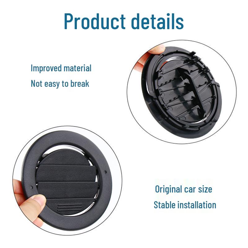 Compatible Roof Air Vent Grille for Ford E-Series Van E450 E150 - Round Outlet