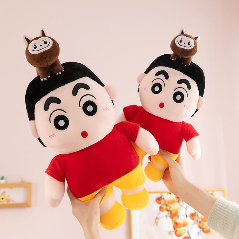 Cute Crayon Shin Chan Plush Toy With Pp Cotton For Kids Bedroom Gift And