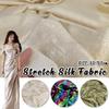 Hot Stamping Fabric Stretch Diamond Luster Cloth for Sofa Curtain Background DIY Wedding Party Sewing Clothing Supplies