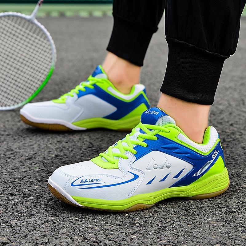 36-45 Мужская/женская амортизирующая противоскользящая износостойкая обувь для бадминтона Женская обувь для настольного тенниса Спортивная повседневная обувь для волейбола
