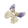 Boys Zinc Zinc Alloy Girls Women Brooch Clothes Accessories Transparent Wings Butterfly Korean Style Badge