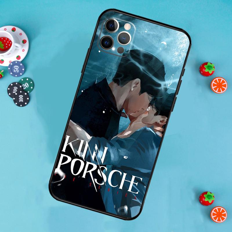 Чехол для телефона KinnPorsche The Series Для iPhone 17 Air 14 16 15 11 12 13 Pro Max 12 13 mini 15 16 Plus 16e Обложка Funda