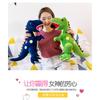 Плюшевая игрушка Тираннозавр Рекс Для детей от 7 до 14 лет Мягкая набивная подушка-динозавр с коротким ворсом Зеленый или Синий 45120 см