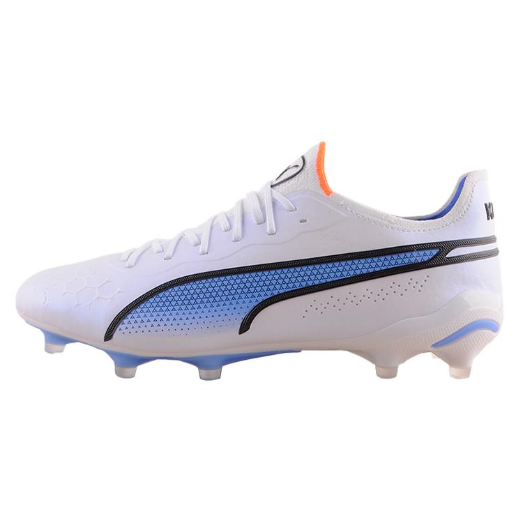 Puma King Ultimate FG AG 'White Blue Glimmer' 107097-01