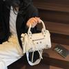 New High-end Fashion Rivet Locomotive Bag Trendy Portable Shoulder Messenger Women's Bag