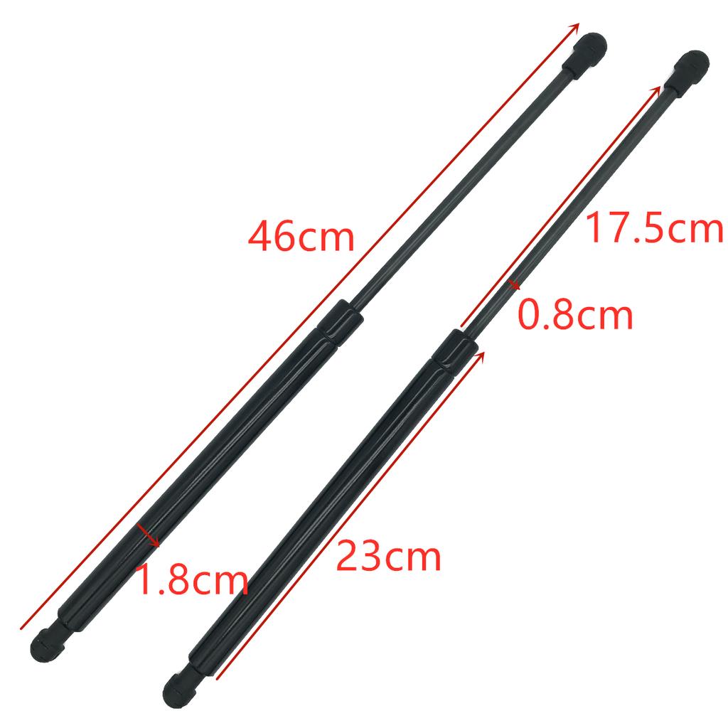 2Pcs A4519880004 Car Rear Trunk Boot Tailgate Gas Struts Lift Support Rod Bars for Smart Fortwo 451 Coupe 2007-2014