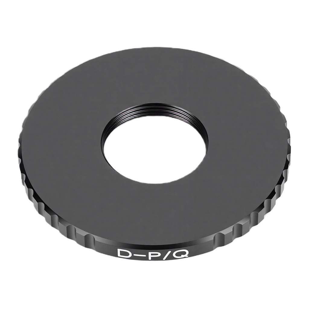 D Mount 8mm Film Lens To Fit for Q Camera Aluminum Alloy D Lens Mount Adapter for Photography