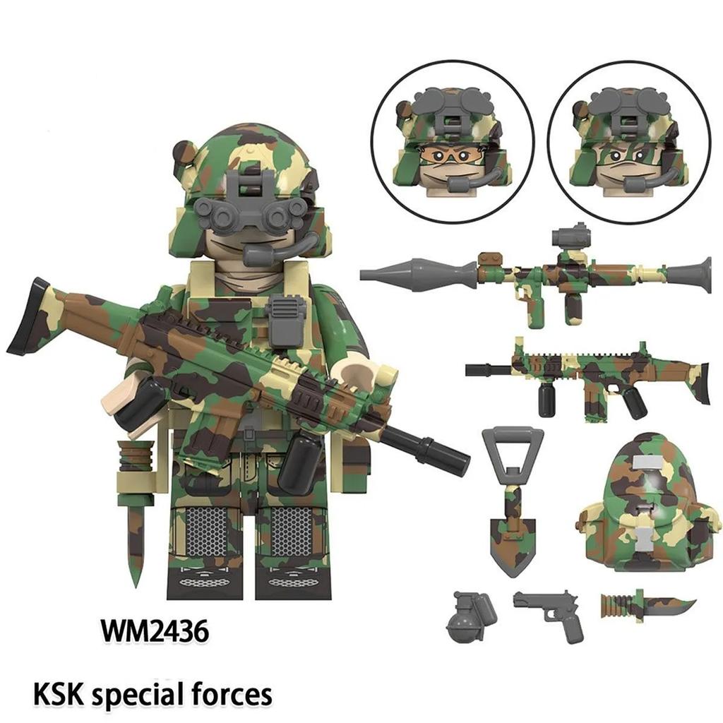 Special Forces Snow Leopard Commando Puzzle Assembly Toys