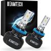 Лампочки BEA H11, Серия S1 H8 H9 Противотуманные фары, На 300% ярче 6500K Белый, 2 лампочки